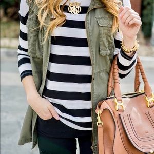 KENAR Olive Utility Vest